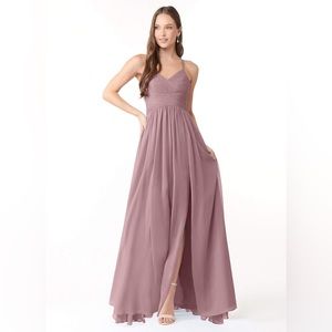 COPY - AZAZIE Jeanna Bridesmaid Dress Worn Once Size 10 Dusty Rose